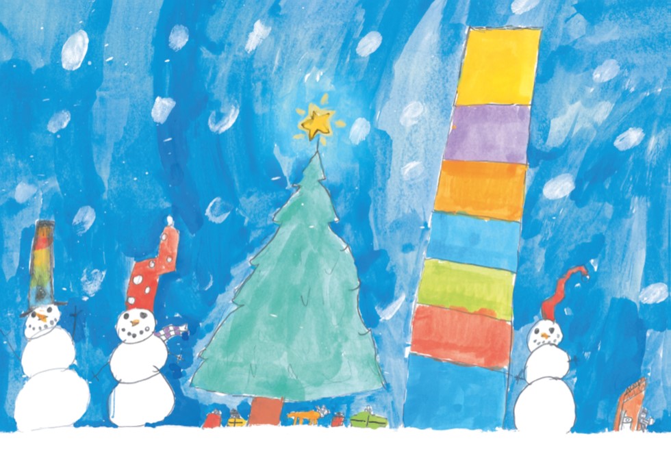 Malwettbewerb 2025 Gewinnerbild von Swjatoslaw, 9 Jahre (Oberen Luisenschule in Chemnitz)