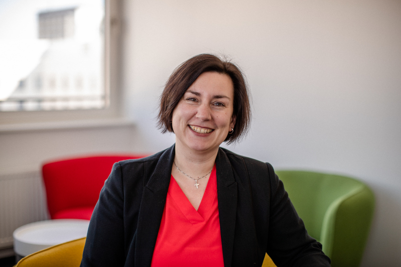 Margit Ulbricht, Gruppenleiterin bei eins