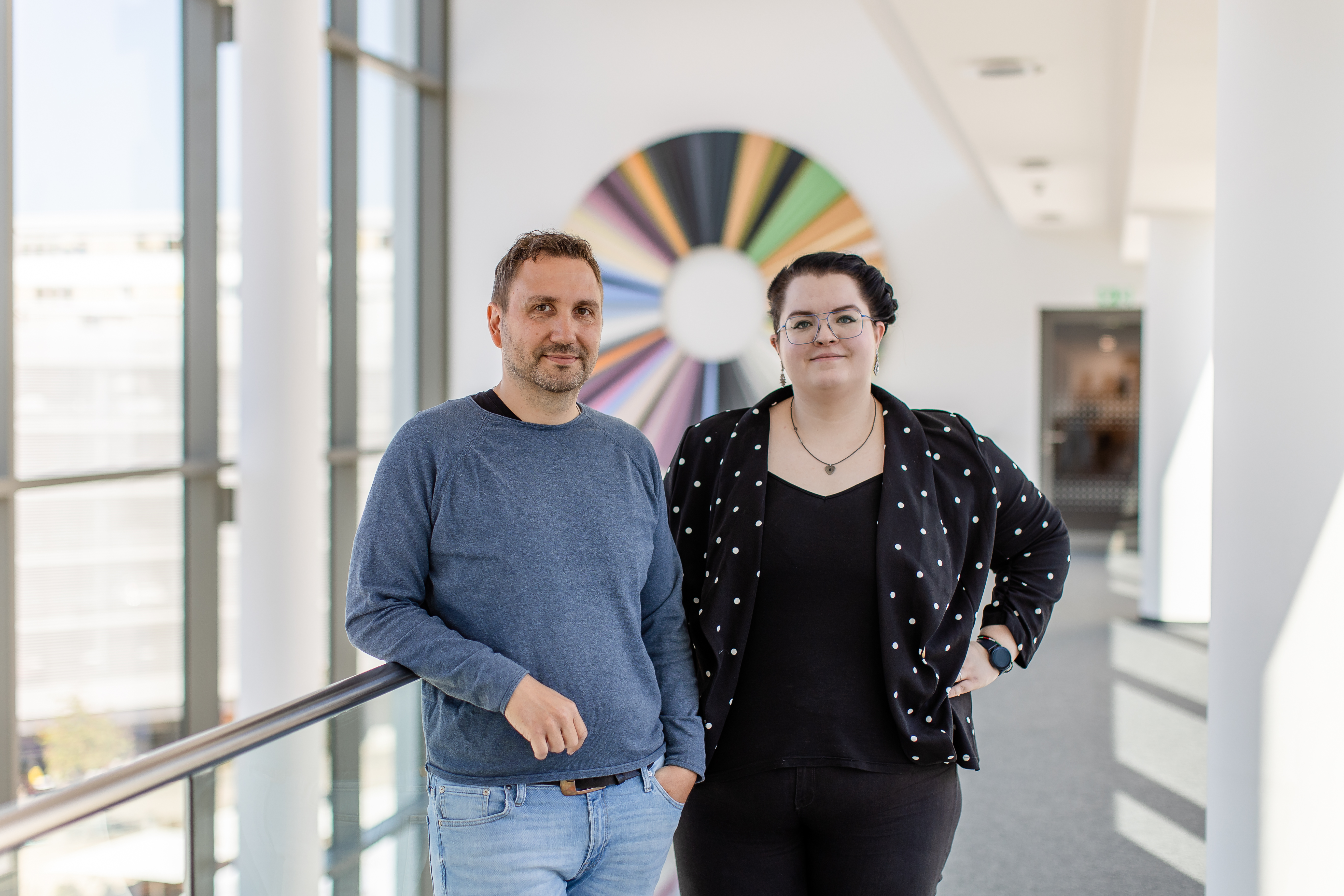 Foto von Celina Frenzel und Thomas Müller
