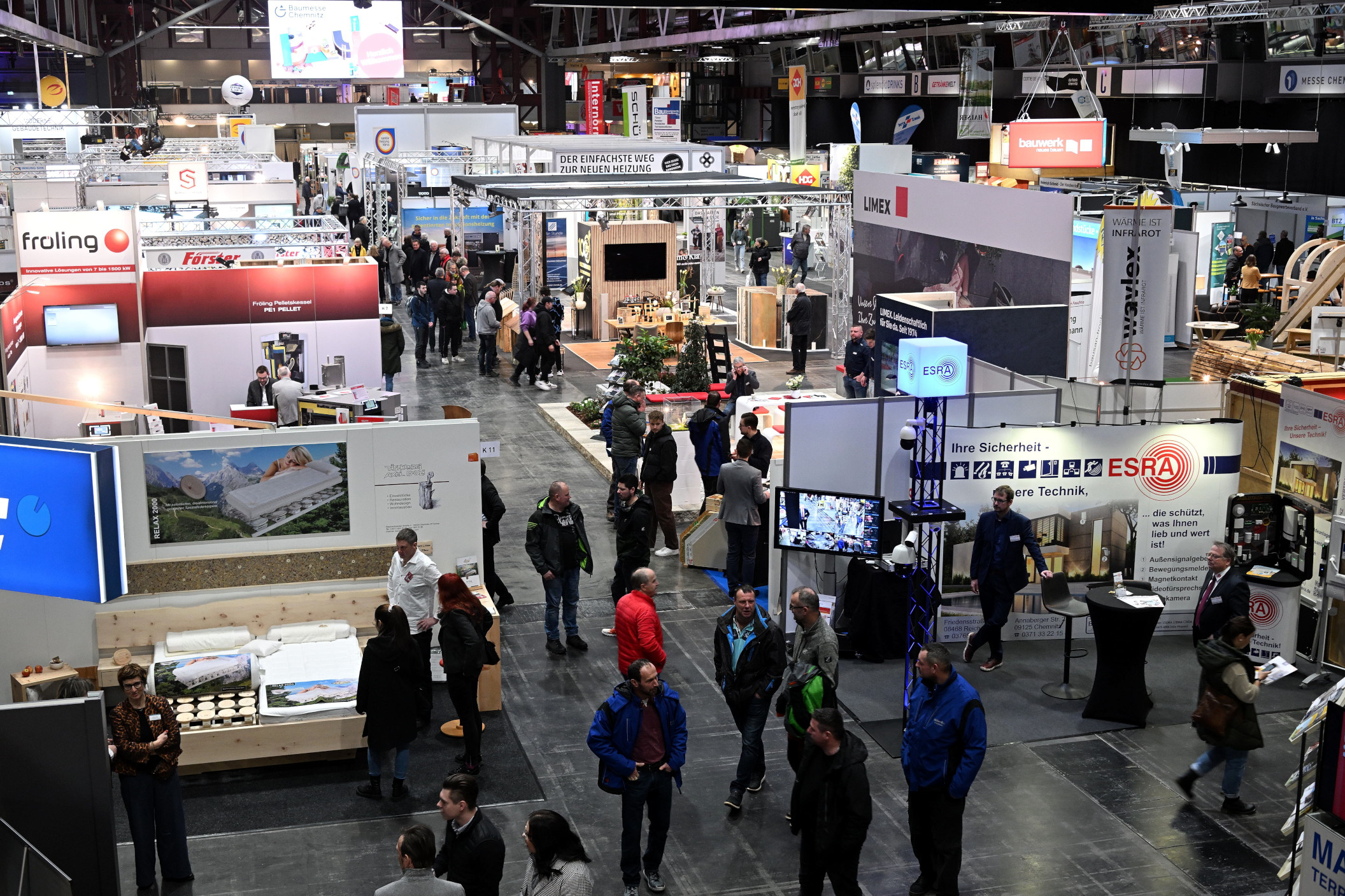 Blick auf die Baumesse 2024