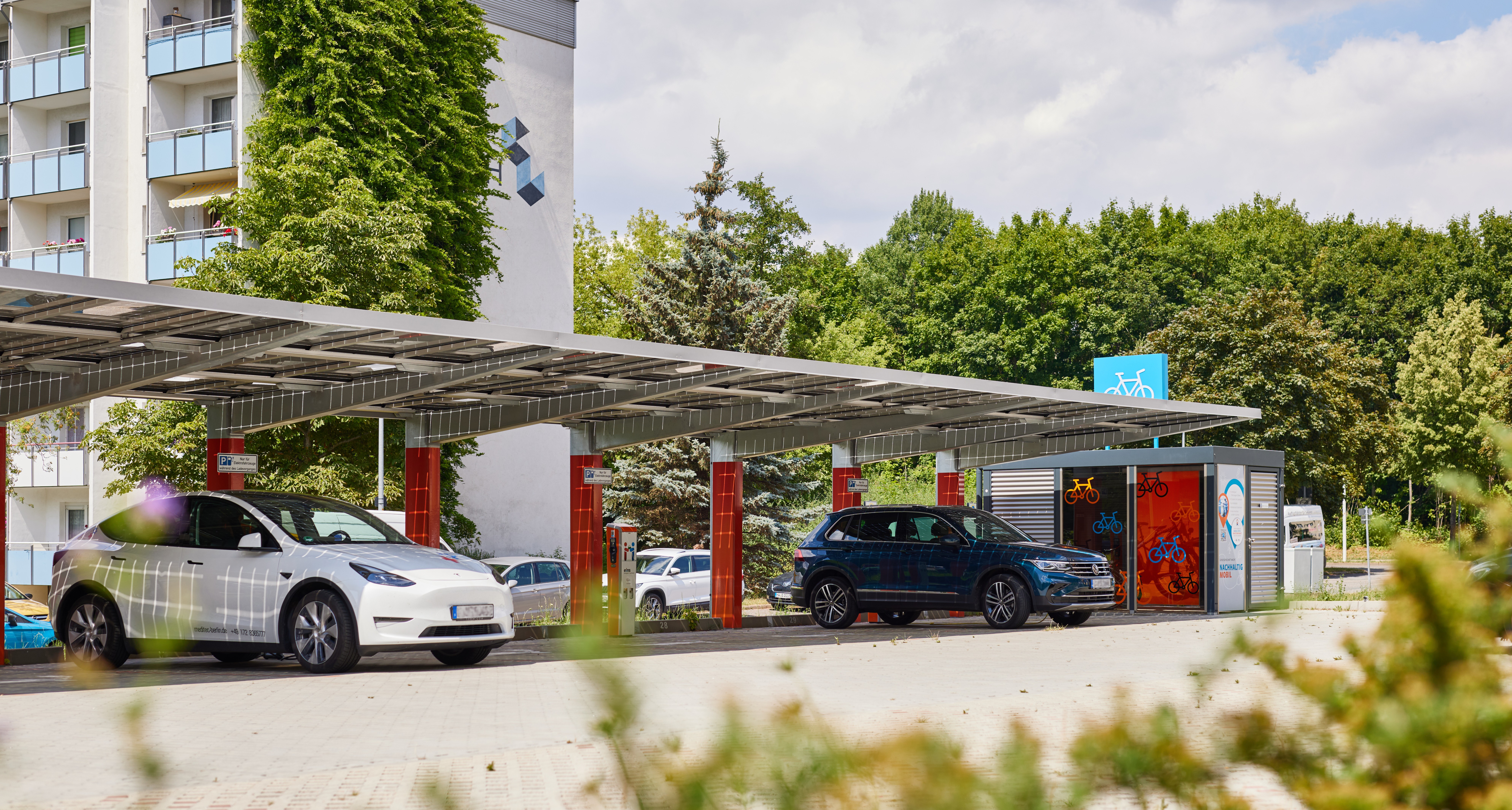 Ladestationen für Elektrofahrzeuge
