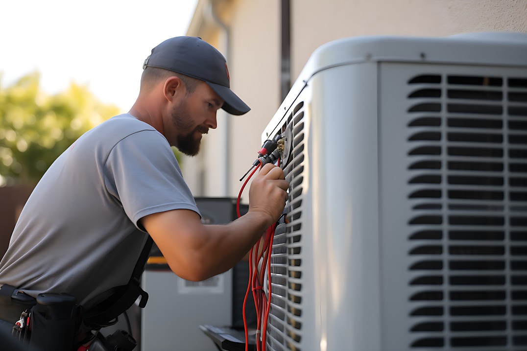 Installation Wärmepumpe