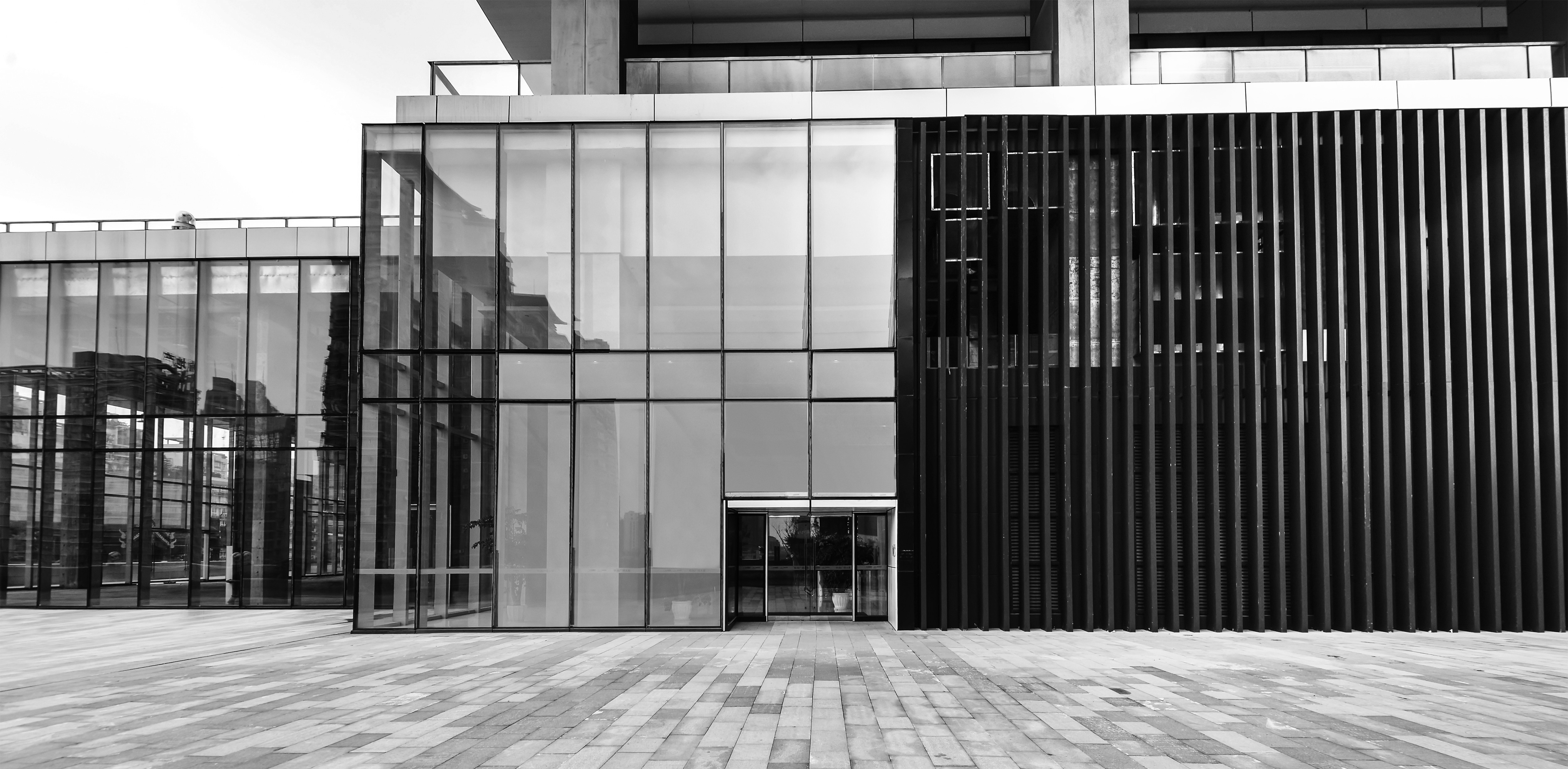 Fassade eines Geschäftshauses