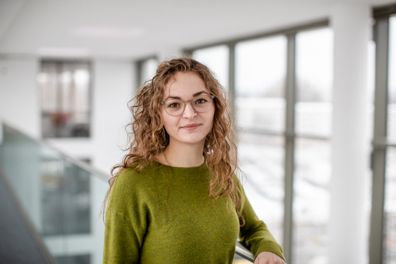 Foto von Theresa Teubner im eins-Haus
