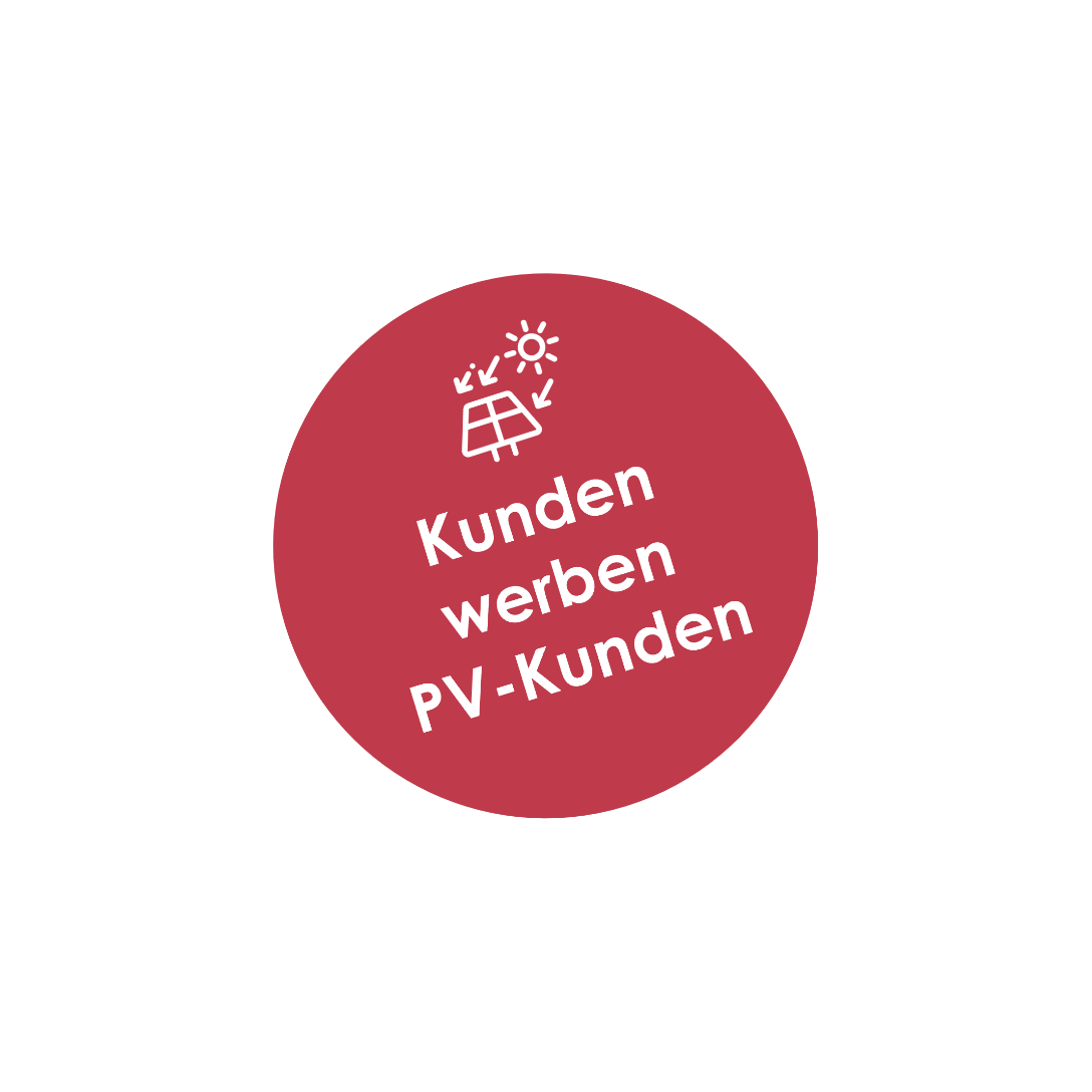 Kunden werben Kunden Bonus für Solar