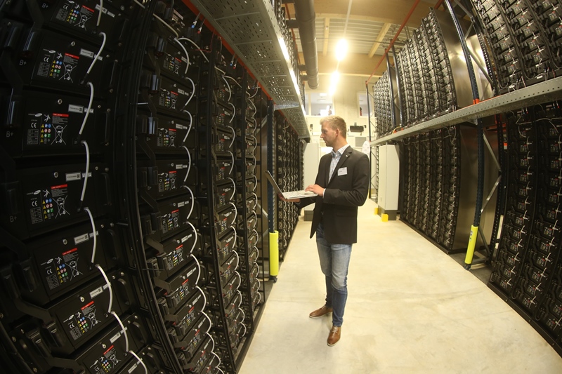 Batteriespeicher von innen